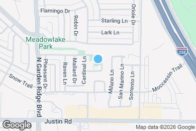Map image of the property - 2036 Talon Dr