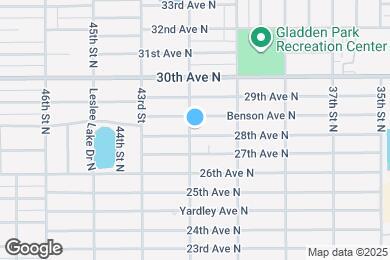 Map image of the property - 4059 28th Ave N