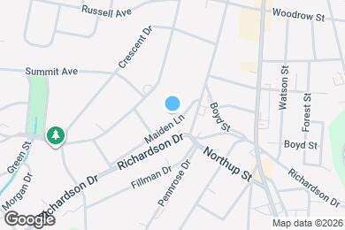 Map image of the property - 1114 Maiden Ln