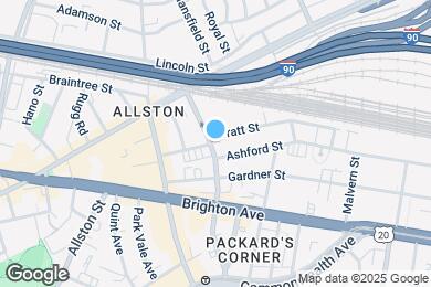Map image of the property - 32 Linden St