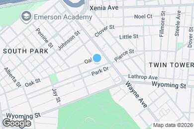 Map image of the property - 341 Park Dr