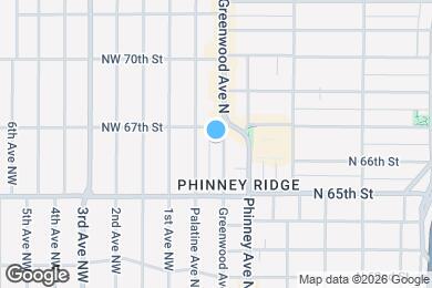 Map image of the property - 6547 Greenwood Ave N