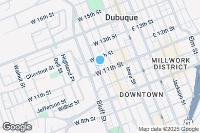 Map image of the property - 1134 Locust St