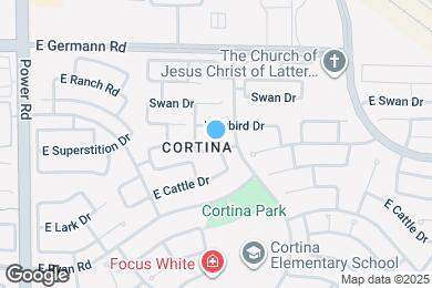 Map image of the property - 18752 E Superstition Dr
