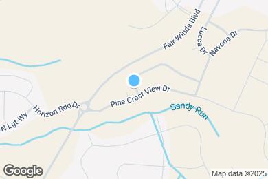 Map image of the property - 207 Parkwood Vista Way