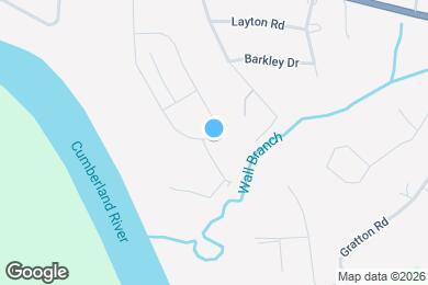 Map image of the property - 1207 Bluffton Cir