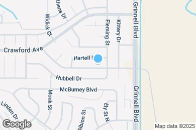 Map image of the property - 1050 Crandall Dr