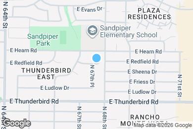 Map image of the property - 14021 N 67th Pl