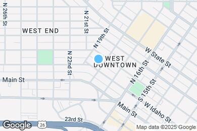 Map image of the property - 1800 W Idaho St