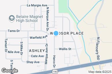 Map image of the property - 1466 Harco Dr