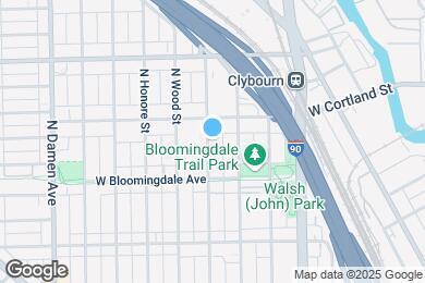 Map image of the property - 1839 N Hermitage Ave