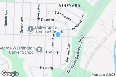 Map image of the property - 4715 E 45th St