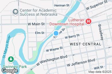 Map image of the property - 747 Thieme Dr