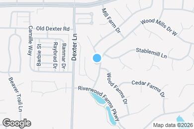 Map image of the property - 8532 Wood Mills Dr W