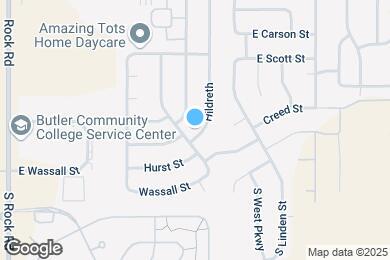 Map image of the property - 2647 S Dalton St