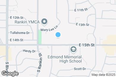 Map image of the property - Spring Creek of Edmond Apartments