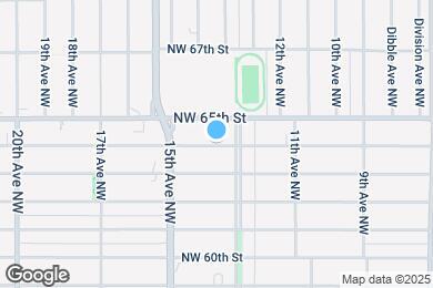 Map image of the property - 1416 NW 64th St