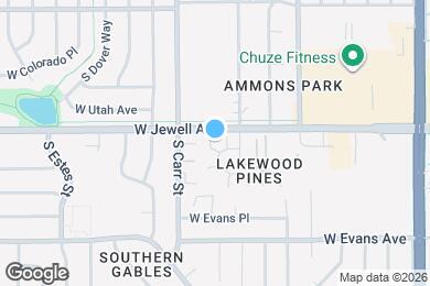Map image of the property - 1937 S Balsam St