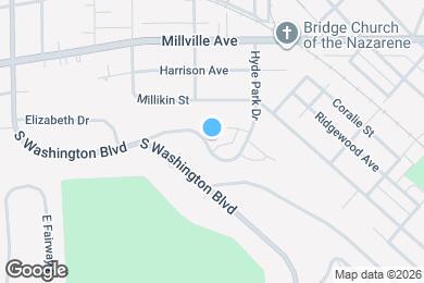 Map image of the property - 401 Hyde Park Dr