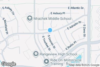 Map image of the property - 2110 S Uravan St