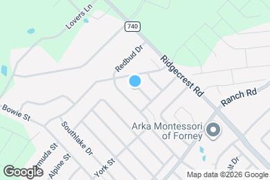 Map image of the property - 511 Rosewood Ln