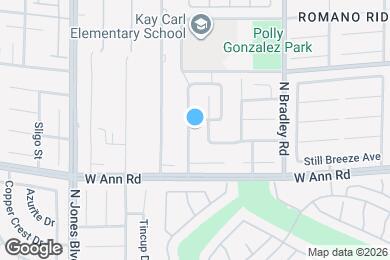 Map image of the property - 5624 N Tropic Mist St