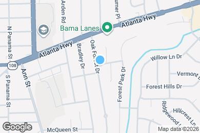 Map image of the property - 101 Oak Forest Dr