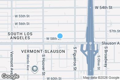 Map image of the property - 616 W 58th St