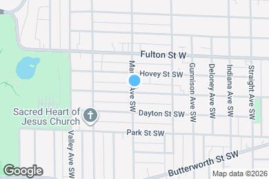 Map image of the property - 1059 Watson St SW