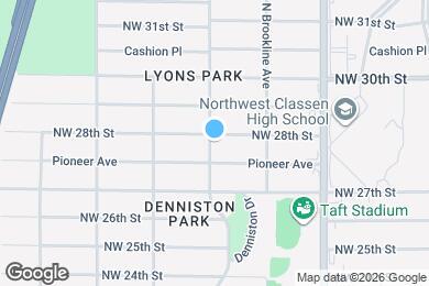 Map image of the property - 3044 NW 28th St