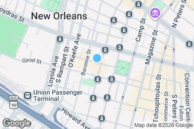 Map image of the property - 818 Lafayette St