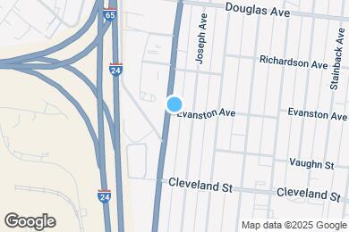 Map image of the property - 1017 Dickerson Pike