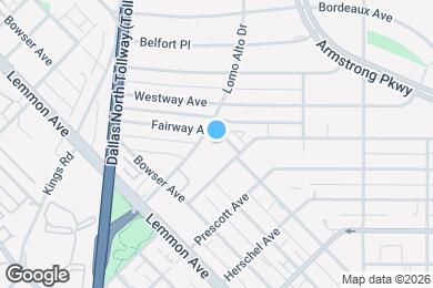 Map image of the property - 4242 Lomo Alto Dr