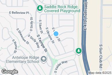 Map image of the property - 5305 S Valdai St