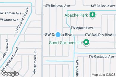 Map image of the property - 1809 SW Cycle St