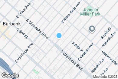 Map image of the property - 445 E Providencia Ave