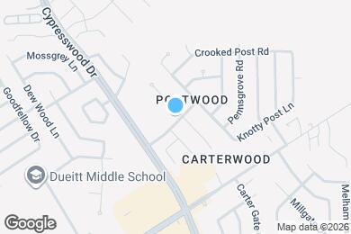 Map image of the property - 23203 Tree Bright Ln