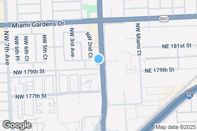 Map image of the property - 17900 NW 2nd Ave
