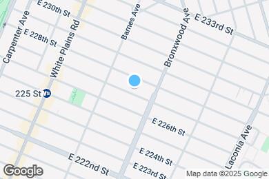 Map image of the property - 849 E 227th St