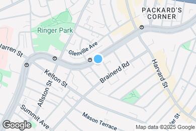 Map image of the property - 1314 Commonwealth Ave