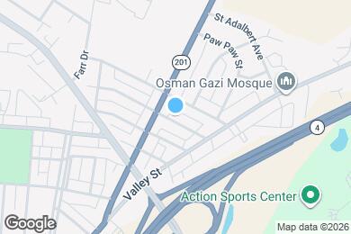 Map image of the property - 2121 Bellefontaine Ave
