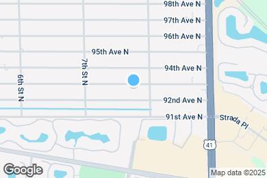 Map image of the property - 778 93rd Ave N