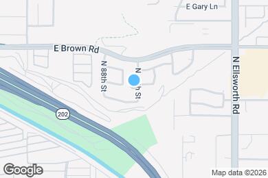 Map image of the property - 1110 N 89th St