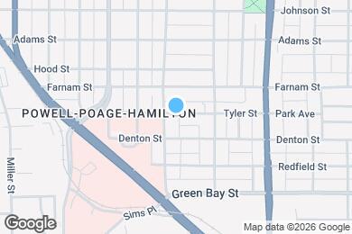 Map image of the property - 916 Tyler St