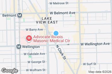 Map image of the property - 729 W Barry Ave