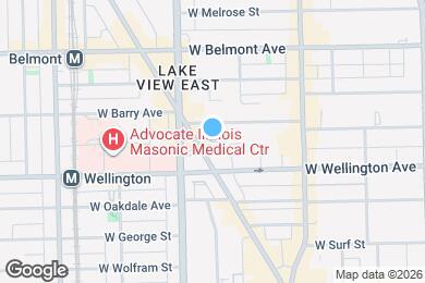 Map image of the property - 729 W Barry