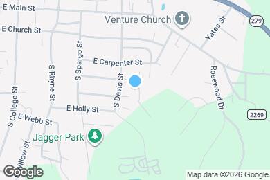 Map image of the property - 405 S Starr St