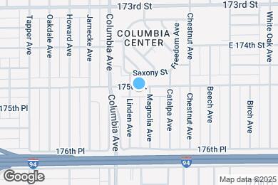 Map image of the property - 1240 175th St