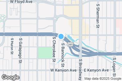 Map image of the property - 3525 S Bannock St