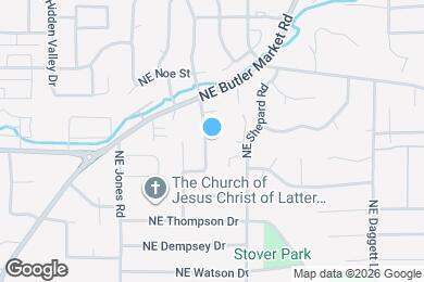 Map image of the property - 1425 NE Mable Ct